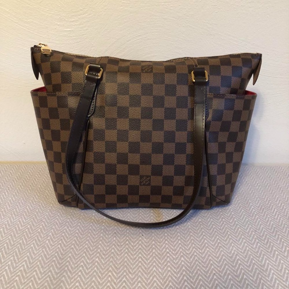 Louis Vuitton Authentic Totally PM Damier Ebene Discontinued Bag